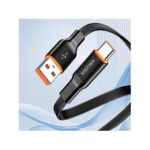 KSC-999/Β ΚΑΛΩΔΙΟ USB ΣΕ TYPE C 1M  PD3OW (ΜΑΥΡΟ ΧΡΩΜΑ) - Image 2