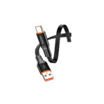 KSC-999/Β ΚΑΛΩΔΙΟ USB ΣΕ TYPE C 1M  PD3OW (ΜΑΥΡΟ ΧΡΩΜΑ)
