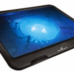Βάση & ψύξη laptop 15.6", 125mm fan, LED, μαύρο