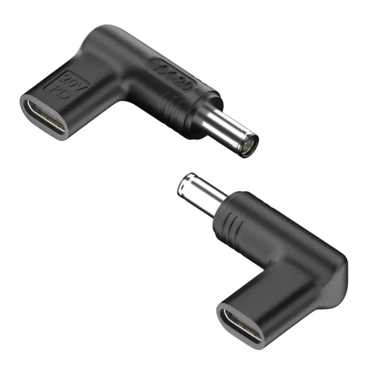 Αντάπτορας Τροφοδοσίας YX-20, USB-C σε Asus 6x3.7mm, Μαύρος POWERTECH
