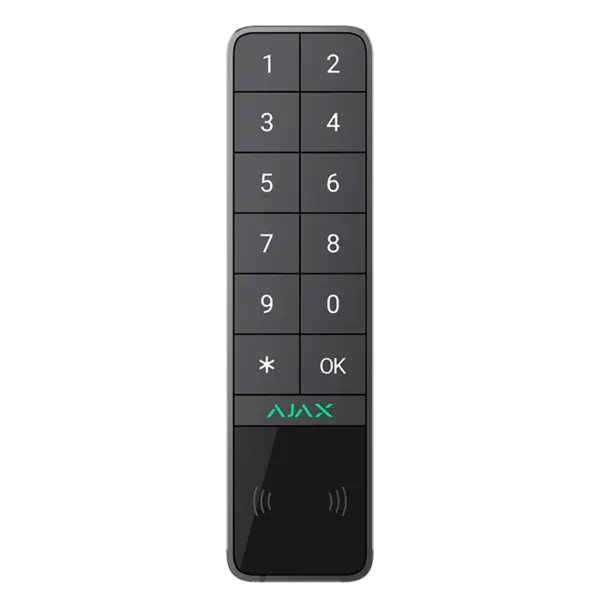 Ajax Πληκτρολόγιο Συναγερμού Ασύρματος KEYPAD OUTDOOR GRAPHITE
