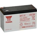 Yuasa Μπαταρία Μολύβδου 12V 7Ah NP7-12