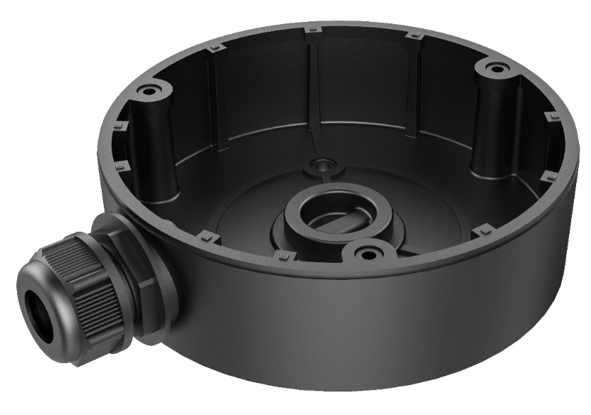 afbc49cd-9c32-4468-b31c-570f69c58068 Hikvision Βάση Κάμερας Αλουμινίου Μαύρο DS-1280ZJ-DM8 - Image 1