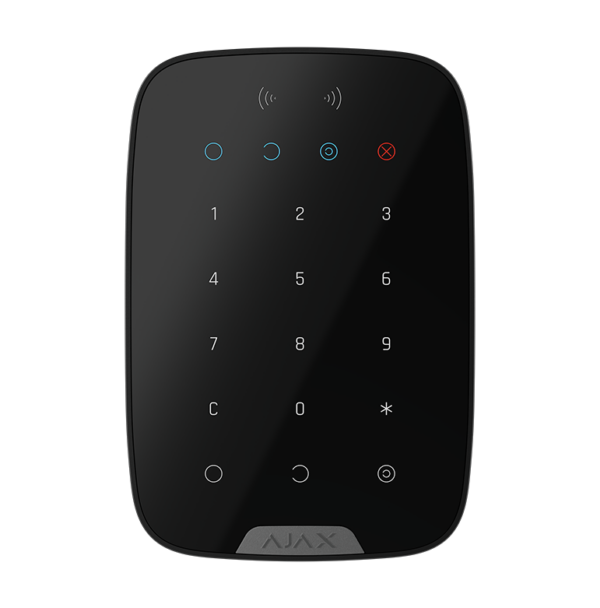Ajax Πληκτρολόγιο Συναγερμού Ασύρματος Μαύρο KEYPAD PLUS SUPERIOR