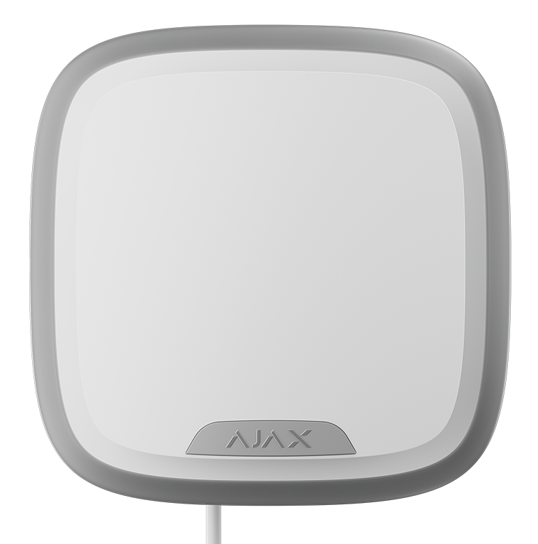 c7e20e50-80dd-4c7f-b8b7-0a54cc4172cd Ajax Σειρήνα Εξωτερική 107dB Λευκό STREET SIREN PLUS FIBRA - Image 1