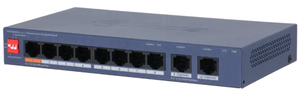 Dahua Switch PoE 8 Θυρών CS4010-8ET2GT-60