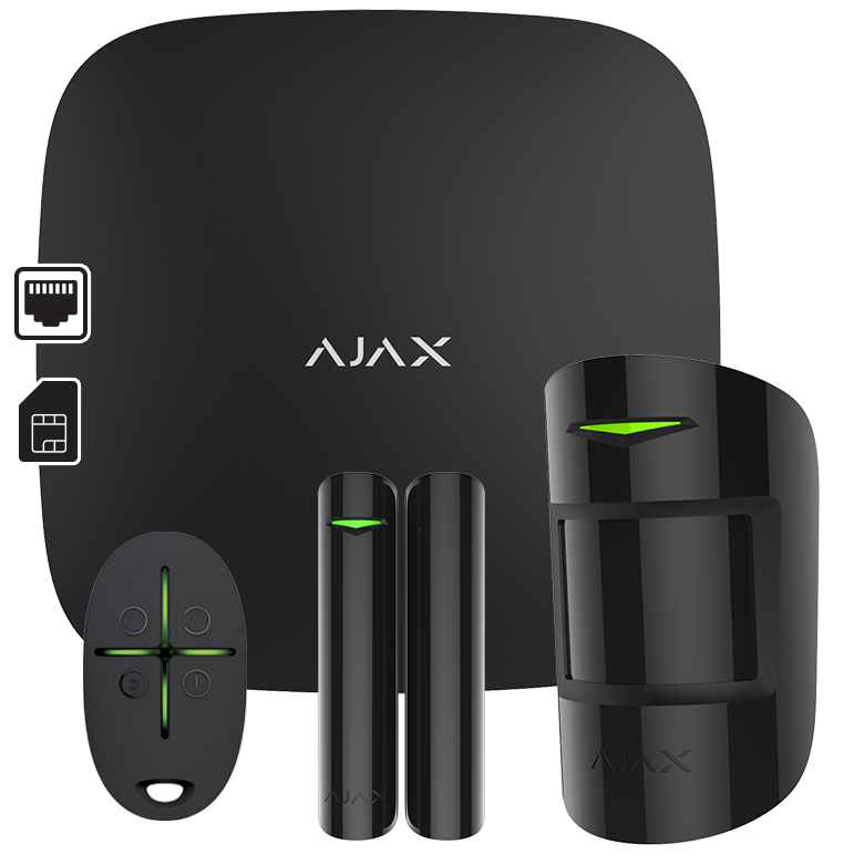 ca849c8e-6012-4dd7-b2d3-a608759f4c03 AJAX - STARTER KIT BLACK - Image 1