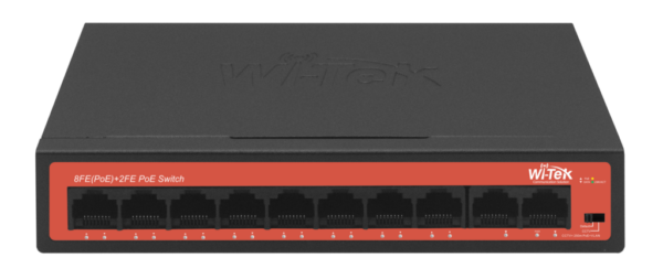Wi-Tek Switch PoE 8 Θυρών WI-PS210H