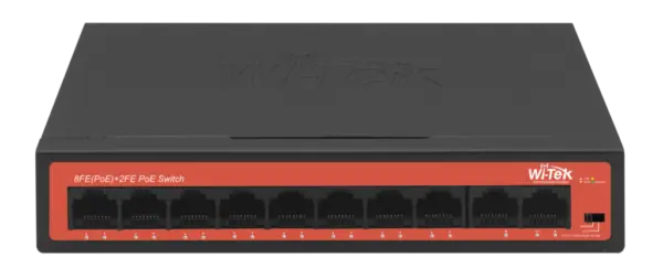 Wi-Tek Switch PoE 8 Θυρών WI-PS210H
