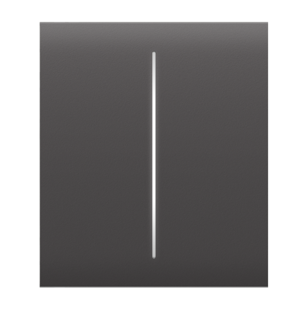 AJAX - CENTER BUTTON (2-GANG) GREY