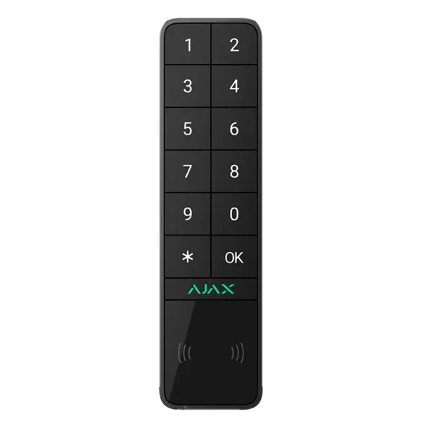 Ajax Πληκτρολόγιο Συναγερμού Ασύρματος Μαύρο KEYPAD OUTDOOR