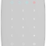 Ajax Πληκτρολόγιο Συναγερμού Ασύρματο Λευκό KEYPAD PLUS