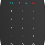 Ajax Πληκτρολόγιο Συναγερμού Ασύρματο Μαύρο KEYPAD PLUS