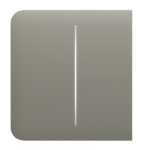 Ajax Πρόσοψη Διακόπτη SIDE BUTTON (2-GANG) OLIVE