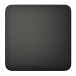 AJAX - SOLO BUTTON (1-GANG/2-WAY) BLACK