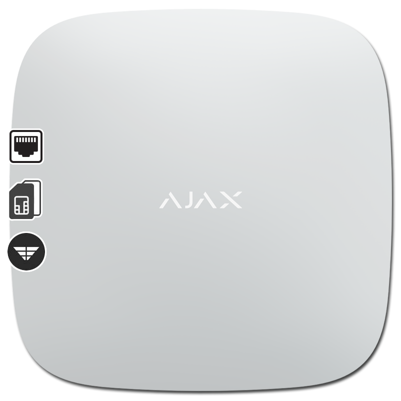 e821a551-6493-4194-b42c-26e5818b8d83 AJAX - HUB 2 WHITE - Image 1