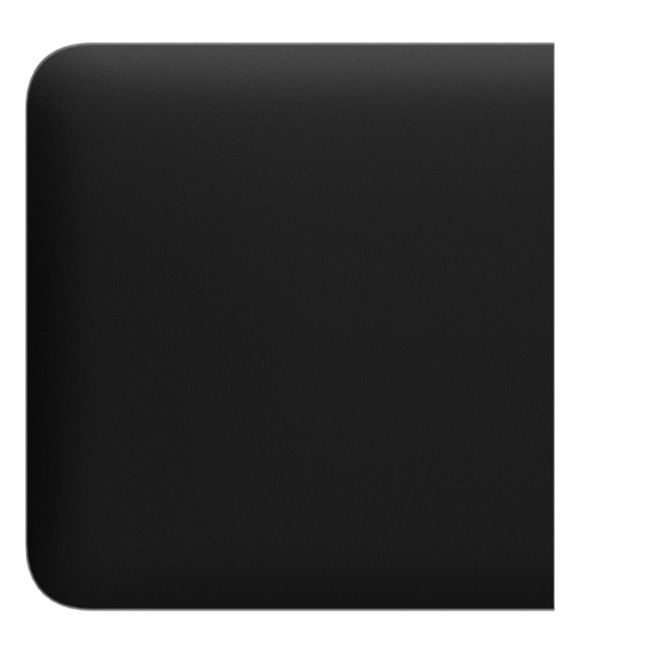 AJAX - SIDE BUTTON (1-GANG/2-WAY) BLACK