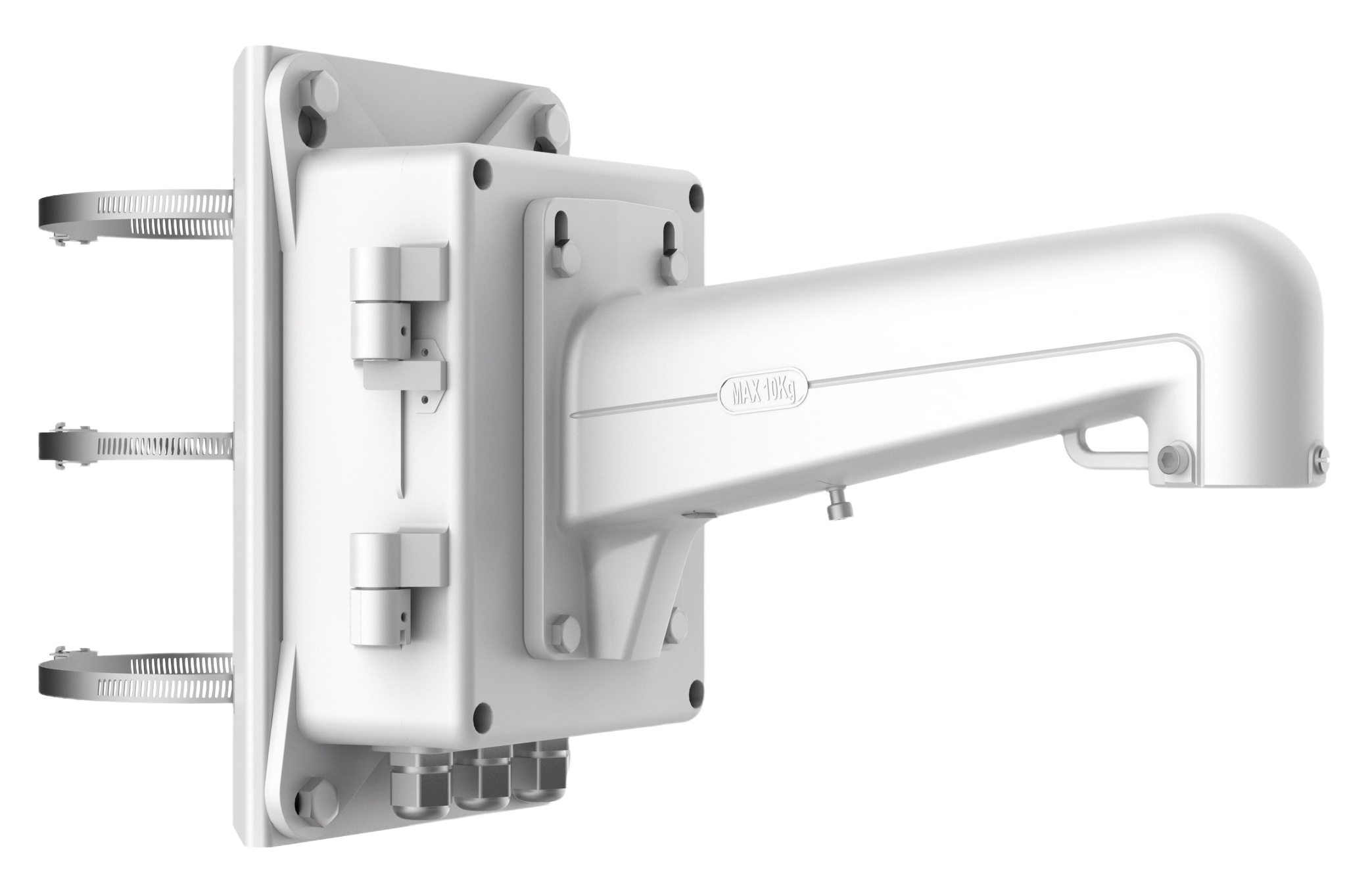 f0699372-fdae-4493-8558-a8d3f57cf45e Hikvision Βάση Κάμερας Αλουμινίου DS-1602ZJ-Box-Pole - Image 1