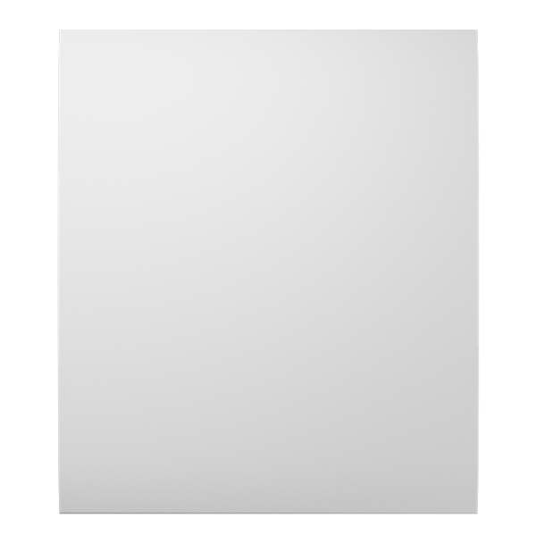 Ajax Πρόσοψη Διακόπτη Λευκό CENTER BUTTON (1-GANG/2-WAY)