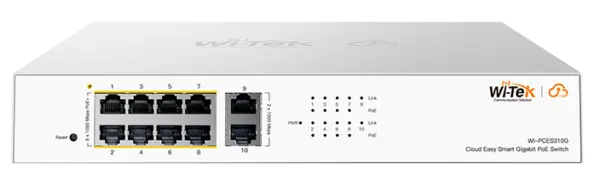 Wi-Tek Switch PoE 8 Θυρών WI-PCES310G