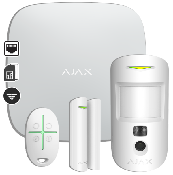 AJAX - STARTER KIT CAM WHITE