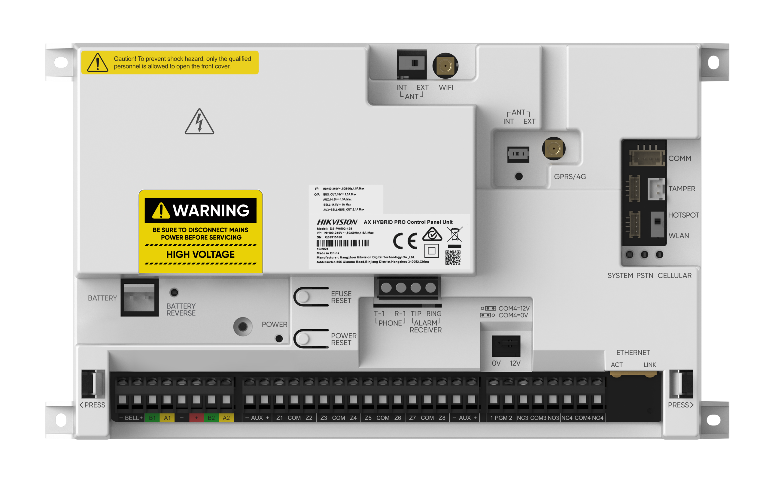 f860dec5-b825-440b-a67b-1467027651a1 HIKVISION - DS-PA502-128 - Image 1