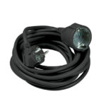 Technik Μπαλαντέζα 5m 1 Θέσης 3×1,5 mm² 16A Μαύρο
