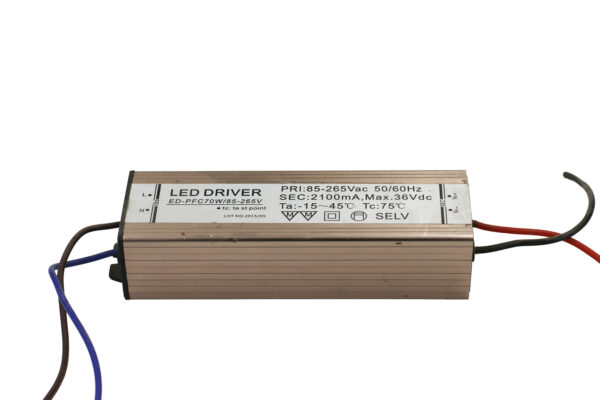 ΑΝΤΑΛ/ΚΟ ΤΡΟΦ. ΓΙΑ ΠΡΟΒΟΛΕΑ LED-COB 70W/140W 36V 2100mA