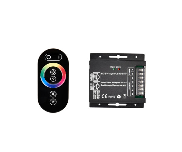 ΜΗΧΑΝΙΣΜΟΣ ΜΕ ΤΗΛ/ΡΙΟ ΓΙΑ LED ΤΑΙΝΙΑ RGBW 12VDC192W 24VDC384W 16A