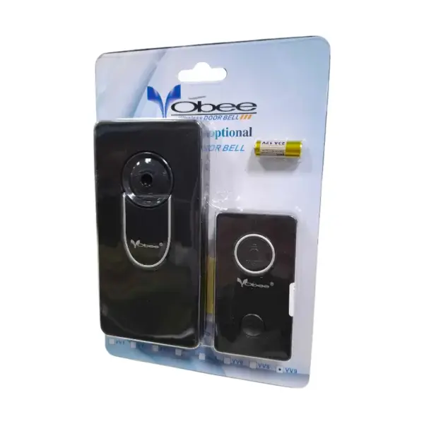 Ασύρματο κουδούνι πόρτας VV9 – 008038 Black