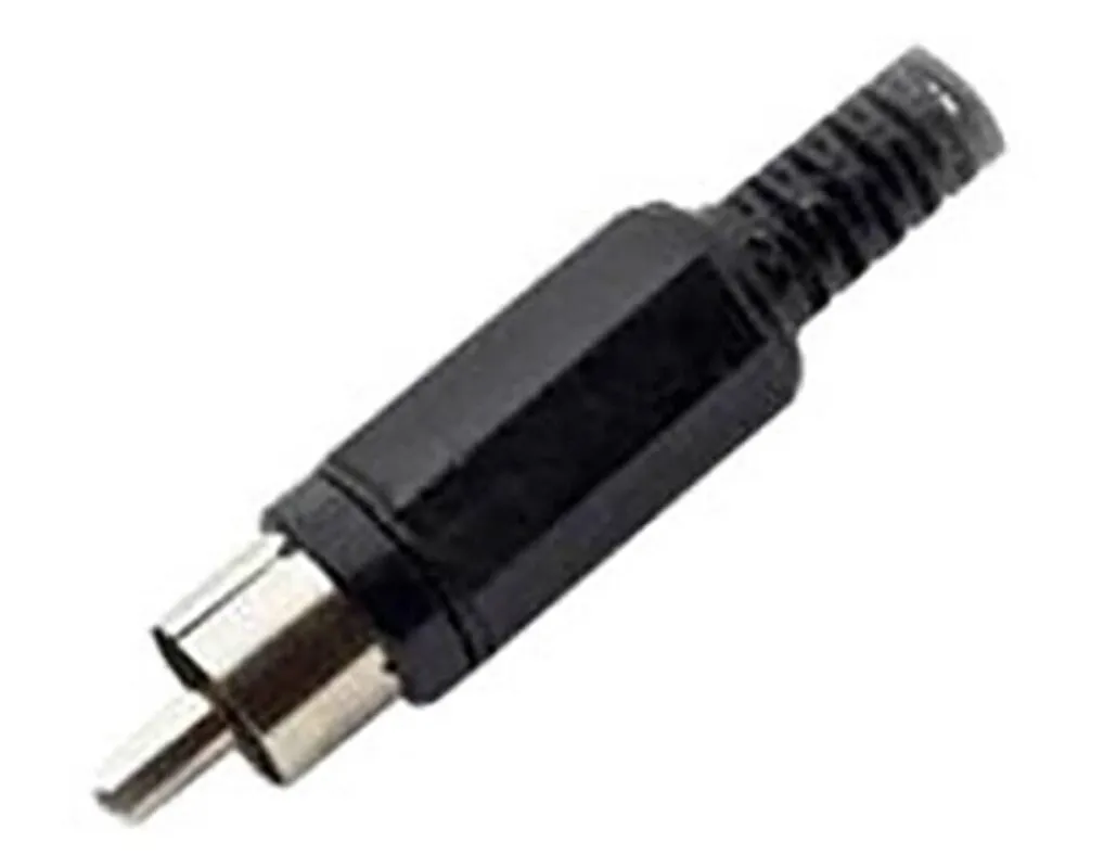 RCA ΑΡΣΕΝΙΚΟ ΚΑΛΩΔΙΟΥ ID5mm ΝΙΚΕΛ ΠΛΑΣΤΙΚΟ ΜΑΥΡΟ RP158N ULTIMAX