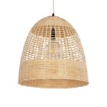 ΦΩΤΙΣΤΙΚΟ ΚΡΕΜΑΣΤΟ 1ΧΕ27 Μπεζ - Μ45 x Π45 x Υ44cm BORA-BORA