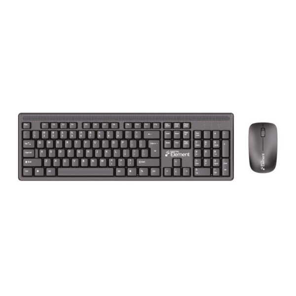 Ασύρματο Πληκτρολόγιο και Ποντίκι Element KB-255WMS v2.0 Element