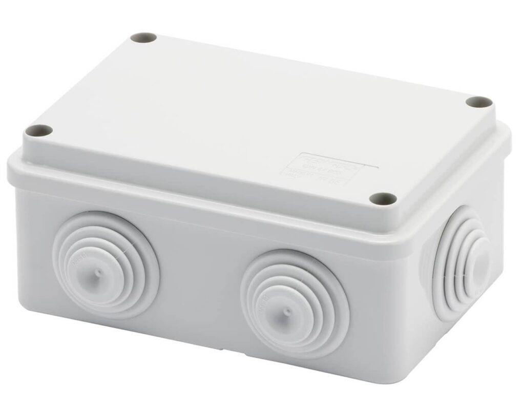 ΚΟΥΤΙ ΠΛΑΣΤΙΚΟ 120Χ80Χ50 Φ25mm IP55