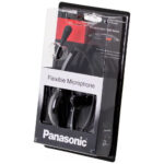 Ενσύρματο Ακουστικό Panasonic RP-TCA430 με Πλήκτρο Έντασης Μαύρο - Ασημί 2.5mm συμβατό με Ασύρματα Panasonic, Philips, Gigaset