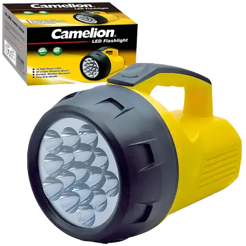 Φάκος Χειρός Led 16 Led 4xD ή 1x4R25 Αδιάβροχος