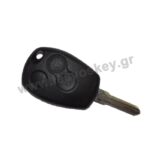 Κέλυφος Κλειδιού Renault - Dacia με 3 Κουμπιά και Λάμα HU136