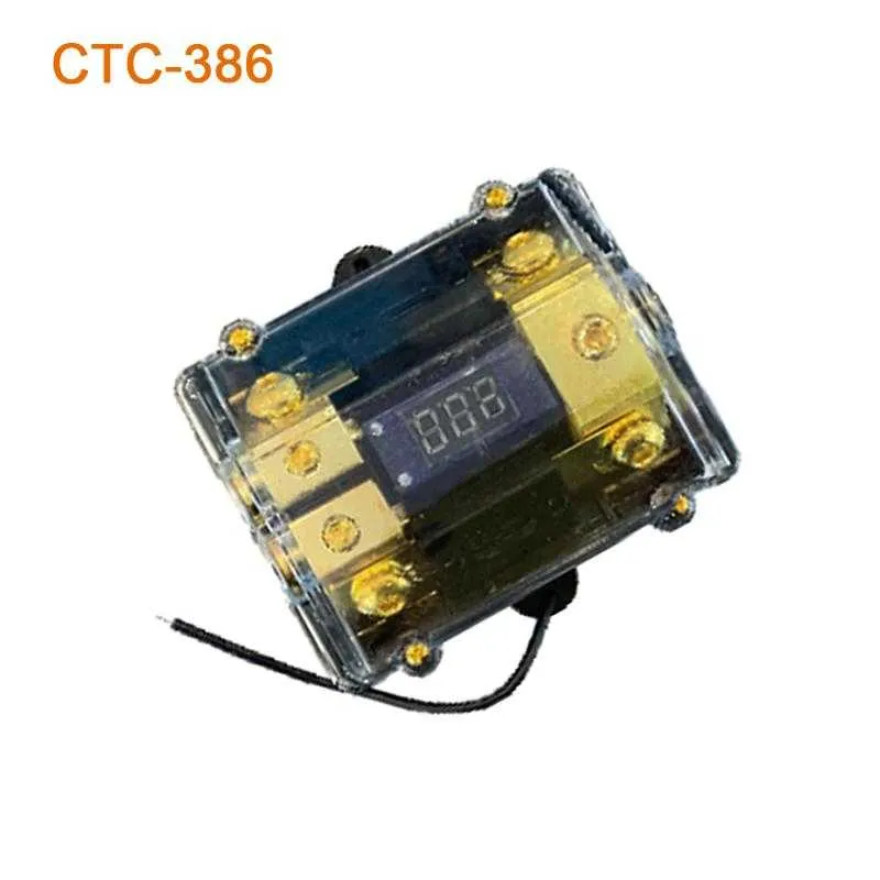 Ασφαλειοθήκη με ψηφιακό βολτόμετρο CTC-386 – 000312