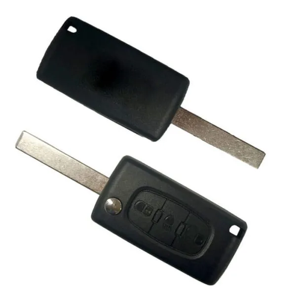 Κελύφος Κλειδιού Citroen Flip 3 Κουμπία Hu83
