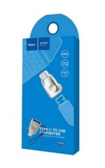 OTG Hoco UA9 USB-C σε USB 3.0 Θηλυκό Ασημί