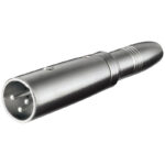 Adaptor XLR Αρσενικό / 6.35 Θηλυκό