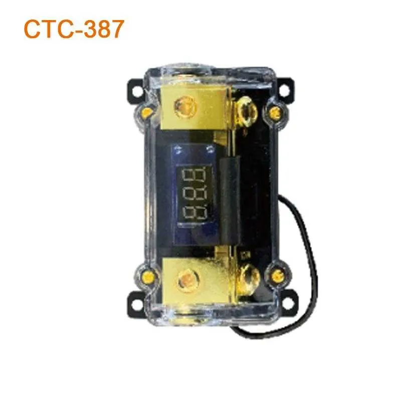 Ασφαλειοθήκη με ψηφιακό βολτόμετρο CTC-387 – 000313