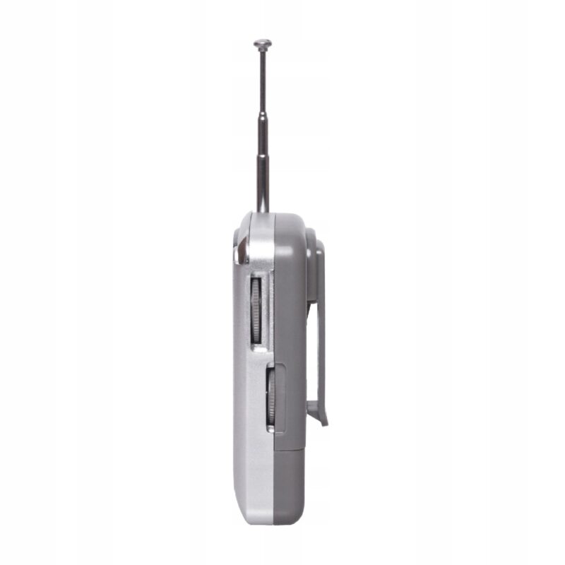 Φορητό Ραδιόφωνο N'oveen PR151 AM/FM, με Hands Free 3.5mm,με Λειτουργία Μπαταρίας 2 x 1,5V AAA Ασημί