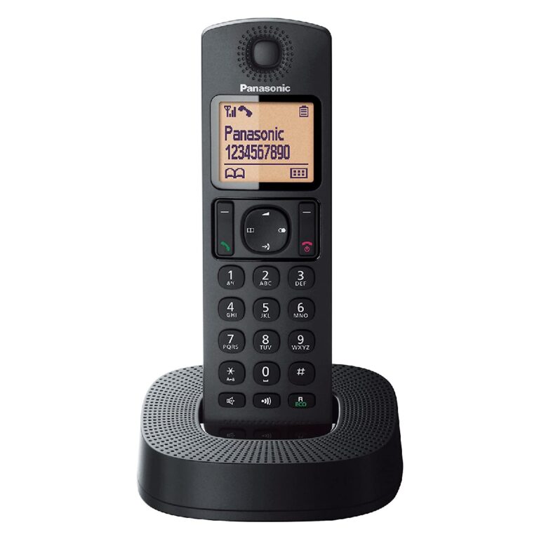 Ασύρματο Ψηφιακό Τηλέφωνο Panasonic KX-TGC310EU με Ανοιχτή Ακρόαση Μαύρο
