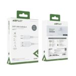 Καλώδιο Acefast C3-04 USB-A σε USB-C 3A Λευκό 1.2m