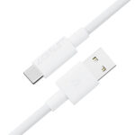 Καλώδιο Σύνδεσης Acefast C18-04 USB-A  σε USB-C 3A Fast Charge USB2.0 Braided Λευκό 1.2m.