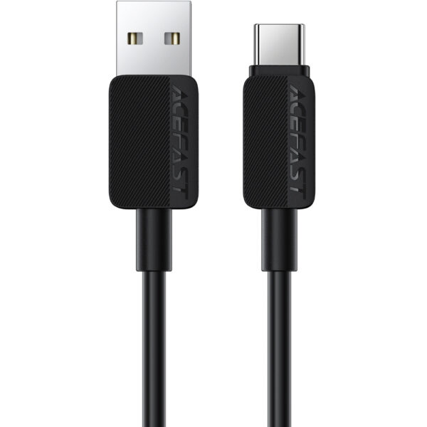 Καλώδιο Acefast C26-04 USB-A σε USB-C 18W 3A Μαύρο 1.2m