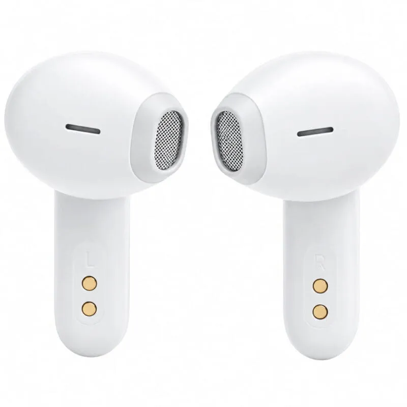 Wireless Hands Free JBL Wave Flex Earbud με Voice Aware έως 32 Ώρες Λειτουργίας BT v5.2 IP54 White