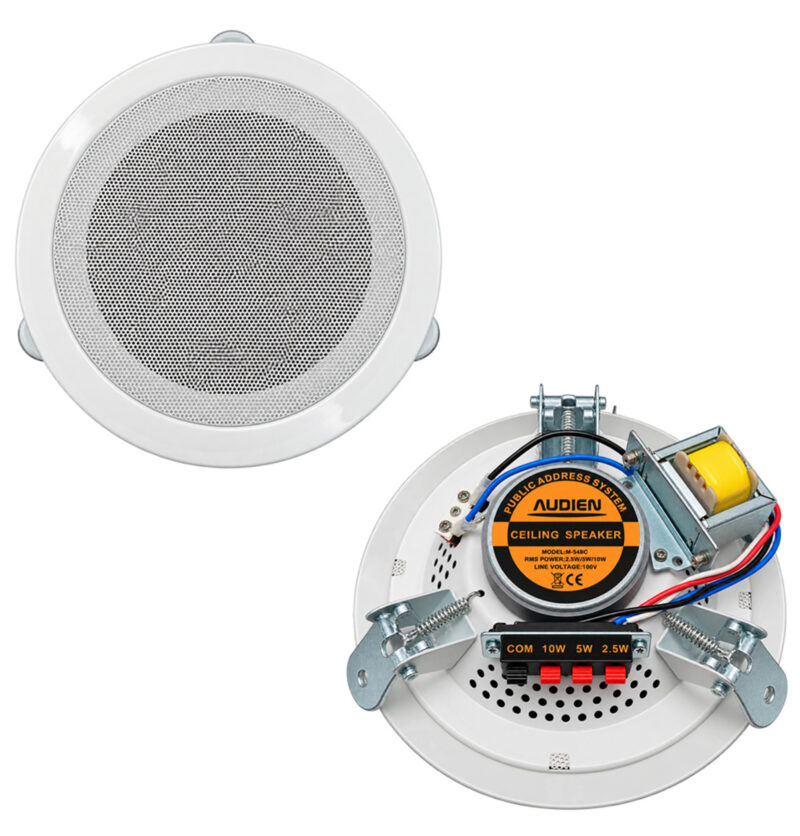 M-548C/WHITE ΛΕΥΚΟ ΗΧΕΙΟ ΟΡΟΦΗΣ Φ165 - Image 2