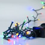 Χριστουγεννιάτικα 50 LED Πράσινο/Πολυχρωμα 8 Προγράμ 2,5Μέτρα Εσωτ & Εξωτ Χώρου